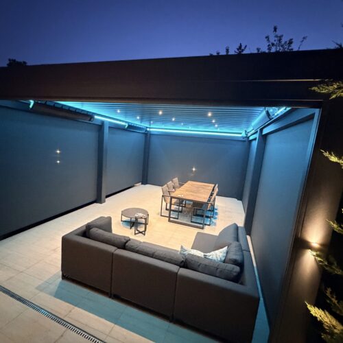 Pergola és Zip by Pergoroll
